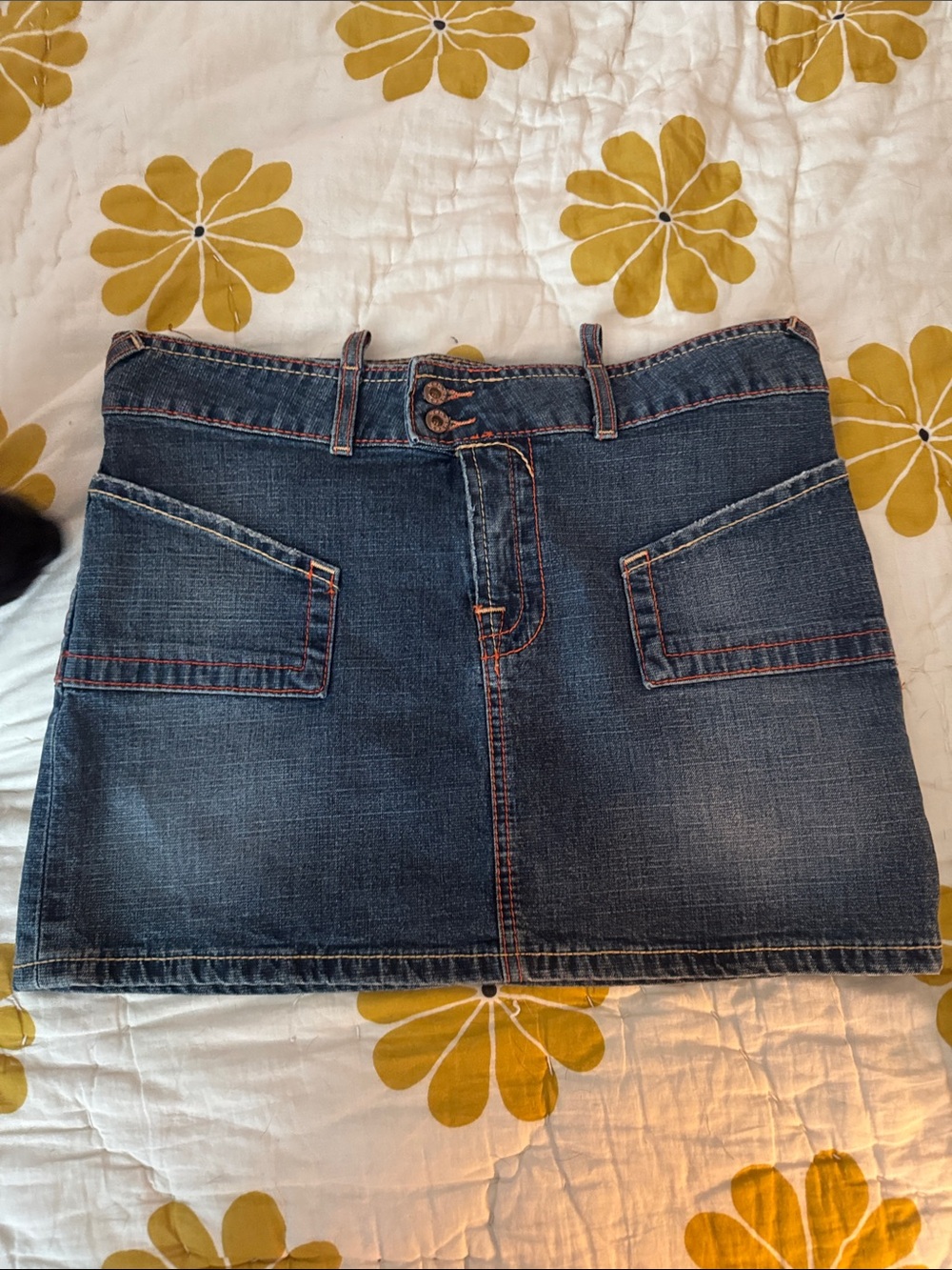 Vintage Von Dutch Denim Mini Skit